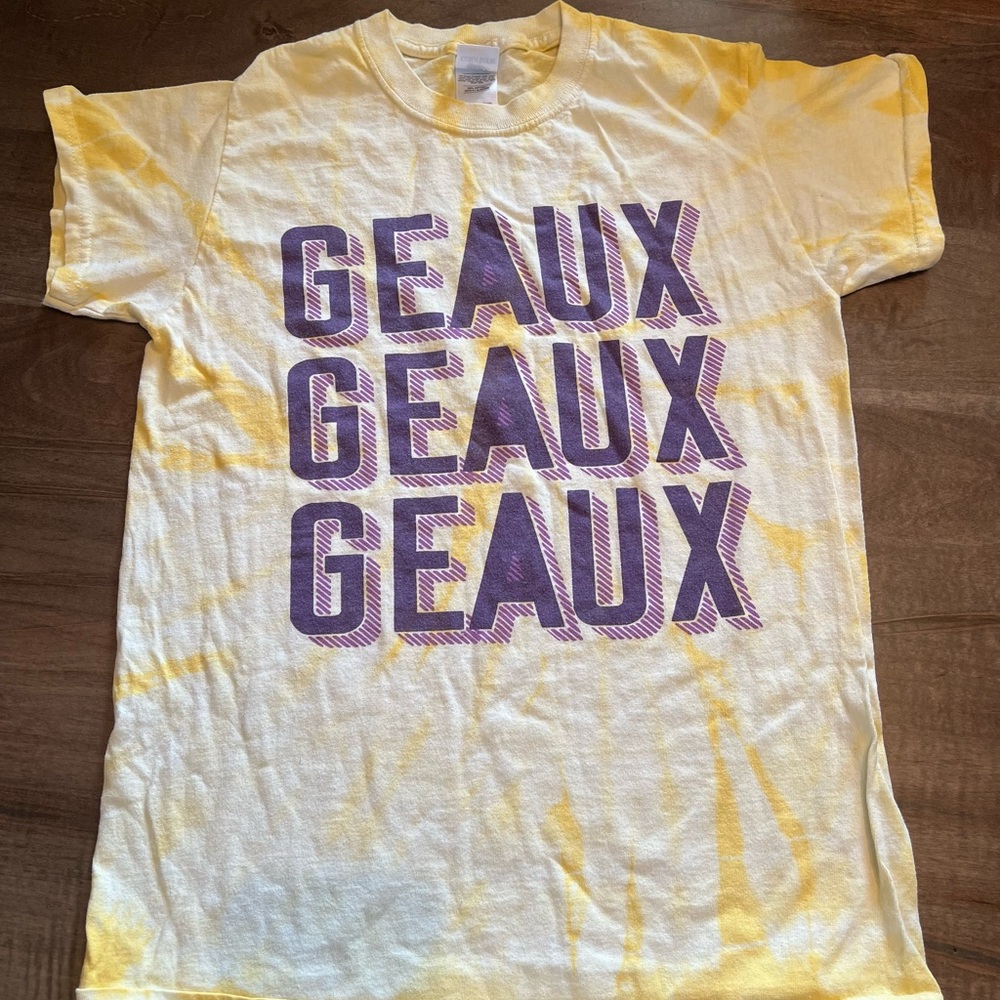 Women’s Boutique Geaux LSU Tigers TShirt Size Small